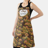 Tablier Hommes Hamburgers sans fin (Insitu)