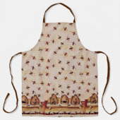 TABLIER HONEY BEE HIVES, APIARY BEEKEPER ADULTE APRON (Recto)