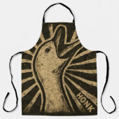 Tablier Honk Goose Funny Duck Chicken Mème (Recto)