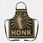 Tablier Honk Goose Funny Duck Chicken Mème (Recto)