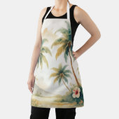 Tablier Honolulu Voyage Hawaïen de style vintage (Insitu)