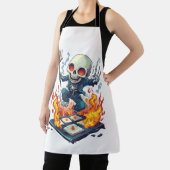 Tablier Hopscotch from Hell � Funny Demon Skull (Insitu)