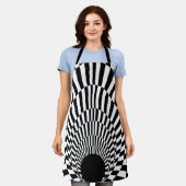 Tablier Horizon événement trou noir 3d (Porté)