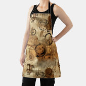 Tablier Horloge Grunge Rustique Steampunk (Insitu)