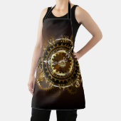 Tablier Horloge Steampunk avec des engrenages anciens (Insitu)