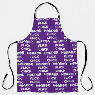 Tablier Horror Flick Chick White Version