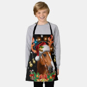 Tablier Horse Reindeer (Porté)