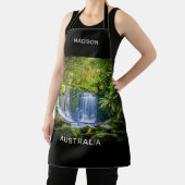 Tablier Horseshoe Falls Australie Custom Monogram (Insitu)