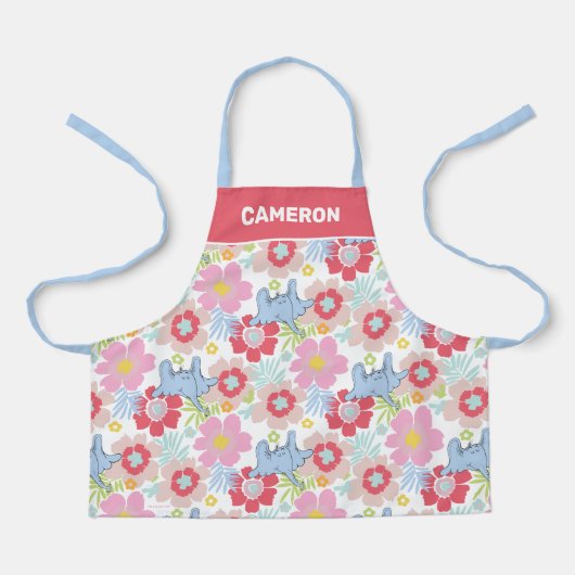 Tablier Horton Entend Un Qui | Motif à fleurs Pastel (Recto)