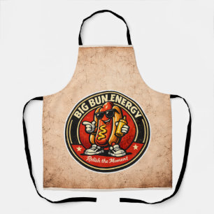 Tablier Hot Dog - Big Bun Energy - Amoureux de la nourritu