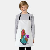 Tablier Hotdog en vélo avec Scooter.PNG (Porté)