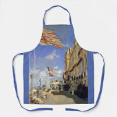 Tablier Hôtel des Roches Noires, Trouville de Claude Monet (Recto)