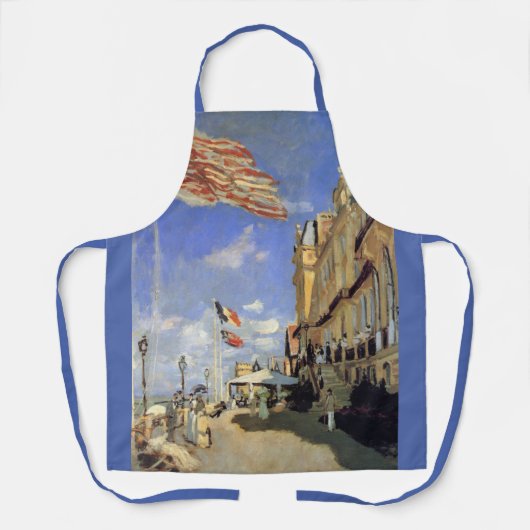 Tablier Hôtel des Roches Noires, Trouville par Claude Mone (Recto)