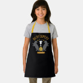 Tablier HUFFLEPUFF™ Badger and Cup House Pride Graphisme (Insitu)