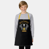 Tablier HUFFLEPUFF™ Badger and Cup House Pride Graphisme (Porté)