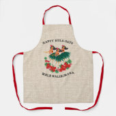 Tablier Hula Holiday paradisiaque Hawaiian Hula Girls (Recto)