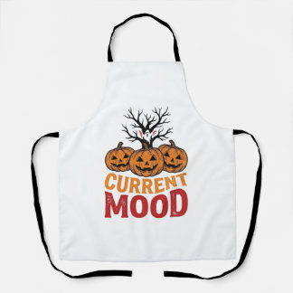 Tablier Humeur actuelle Halloween Citrouille Conception de