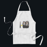 Tablier Humour catholique des soeurs grasses<br><div class="desc">Humour catholique,  cartes "Les Fat Sisters",  mousepades,  sacs fourre-tout,  porte - clés,  boutons,  autocollants... .grands cadeaux</div>
