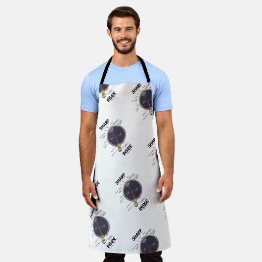 Tablier Humour de Sharp Eye (Porté)