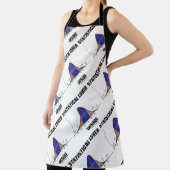 Tablier Humour Geek de la courbe de la courbe statistique (Insitu)