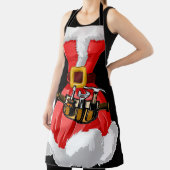 Tablier Humour Holiday Père Noël Apron (Insitu)