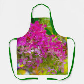 Tablier Hydrangée rose (Recto)