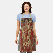 Tablier Hygieia par Gustav Klimt, Art Nouveau ancien (Porté)
