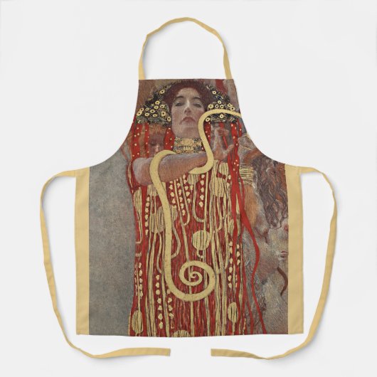 Tablier Hygieia par Gustav Klimt, Art Nouveau ancien (Recto)