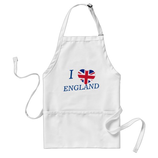 Tablier I Appartement Heartflag Angleterre (Devant)
