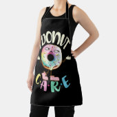 Tablier I Donut Care Cartoon Doughnut Je ne me soucie pas (Insitu)
