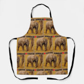 Tablier I Heart Afrique du Sud Eléphant Calf (Recto)