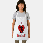Tablier I Heart Football (Insitu)