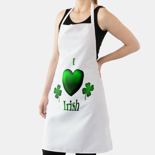 Tablier I Heart Irish (Insitu)