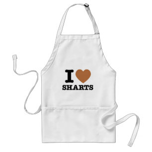 Tablier I Heart Sharts