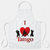 Tablier I Heart Tango (Recto)