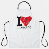TABLIER I LOADING HEART BY MASANSER PIXELAT (Recto)
