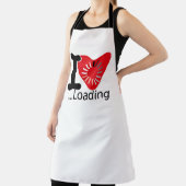 TABLIER I LOADING HEART BY MASANSER PIXELAT (Insitu)