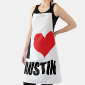 Tablier I Love Austin (Insitu)