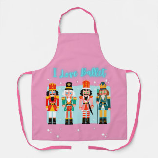 Tablier I Love Ballet NutcrackersApron