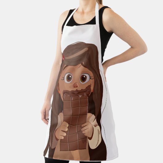 Tablier I love chocolate (Insitu)