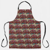 Tablier I love cooking with you printed apron (Recto)