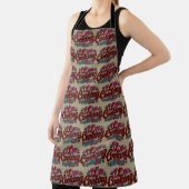 Tablier I love cooking with you printed apron (Insitu)