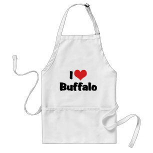 Tablier I Love Heart Buffalo
