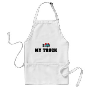 Tablier I Love Heart My Truck - Truck Lover
