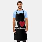 Tablier I Love Mashed Potatoes Thanksgiving Diner Cadeau (Porté)