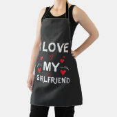 Tablier I Love My Girlfriend-Valentines Day-Romantic-Funny (Insitu)