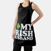 Tablier I Love My Irish Husband Couple St Patrick's Day (Insitu)