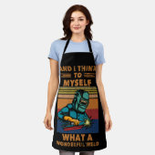 Tablier I Think To Myself What A Wonderful (Porté)