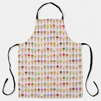 Tablier "Ice Creams of Many Flavors" Pattern