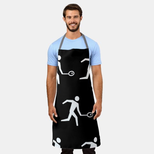 Tablier Icône du lecteur de squash (Porté)